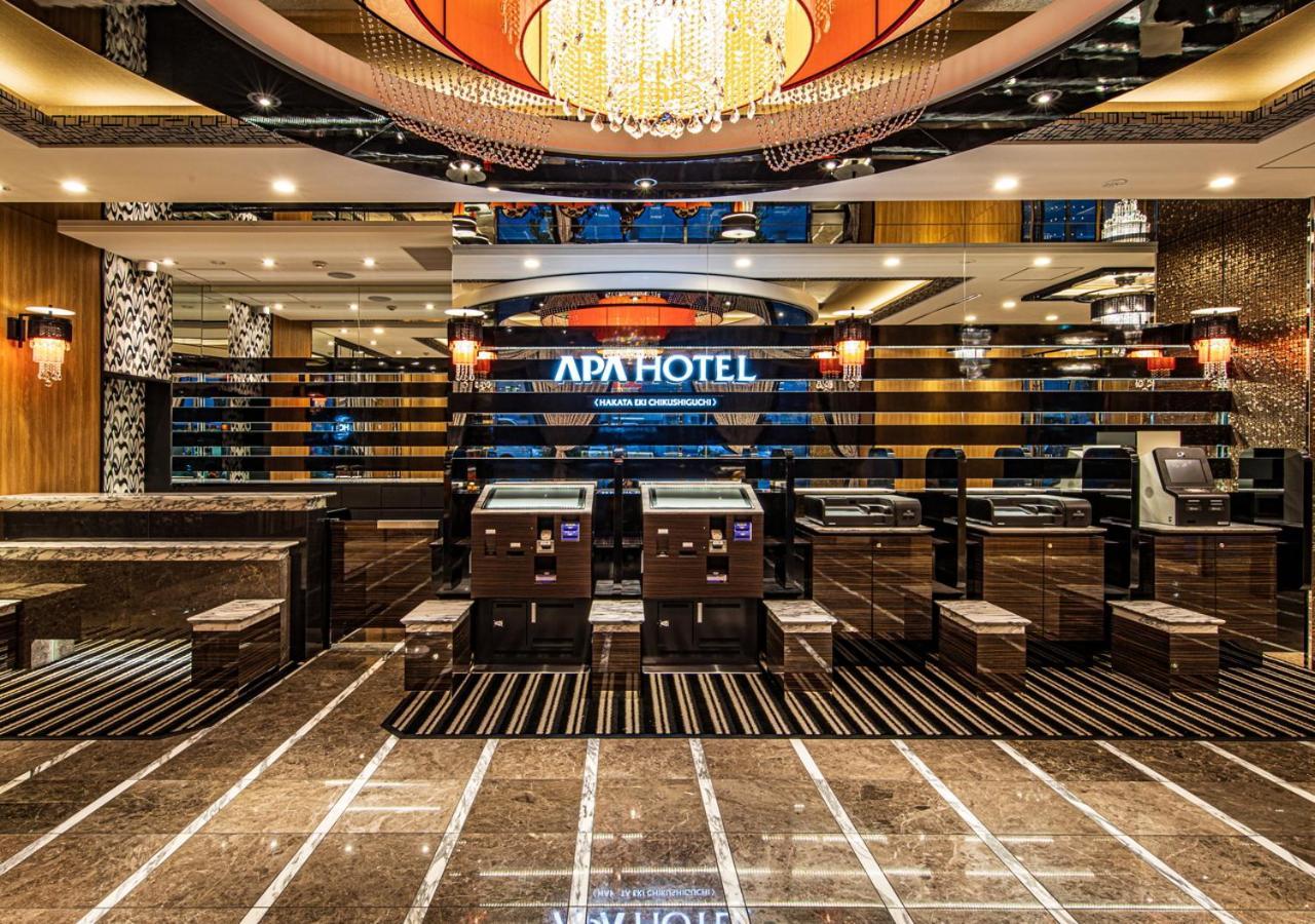 Apa Hotel Hakataeki Chikushiguchi Fukuoka  Bagian luar foto